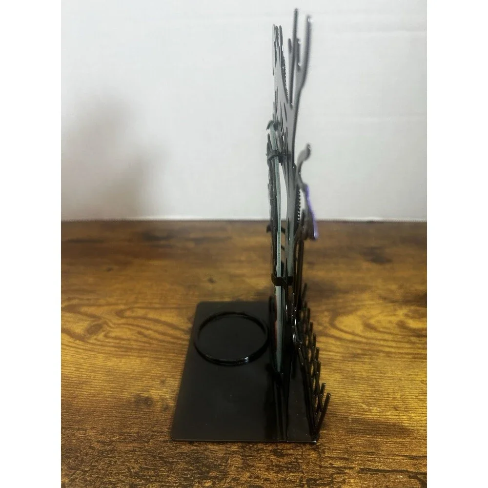PartyLite Halloween Haunted Tree Candle Holder Cat Ghost Bat Pumpkin Decor